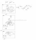 Controls Governor Spring Diagram and Parts List for 25T232-0009-G1  Briggs and Stratton Engine